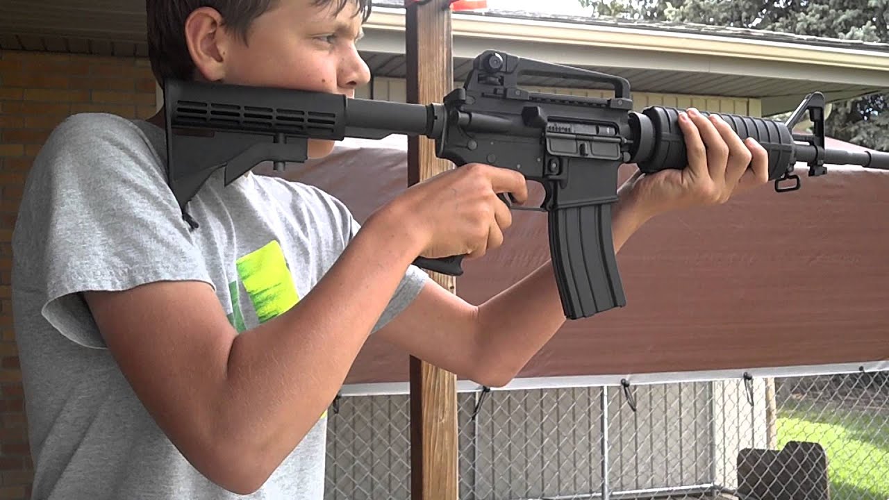 WE GBB M4 LIVE FIRE