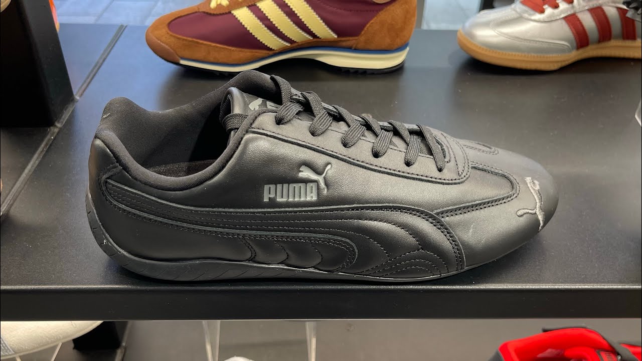 Puma Speedcat Full Leather (Black/ Shadow Grey) - Style Code: 405449-01