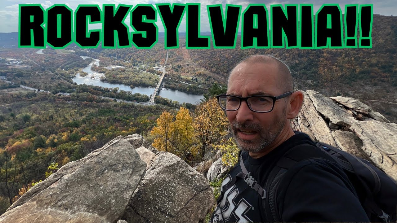 Lehigh Gap East Loop Trail!  ~ Hiking the Appalachian Trail Rock Scramble~ Pennsylvania
