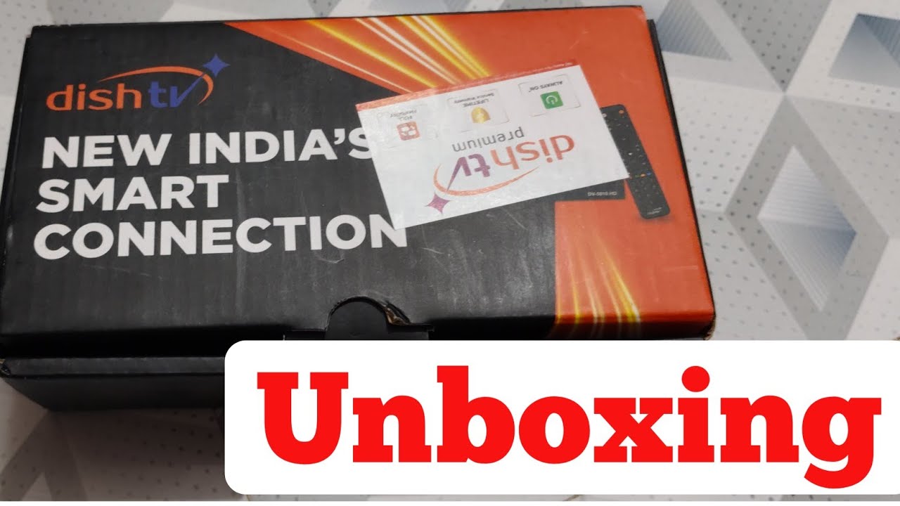 Dish TV New HD Set Top Box Unboxing