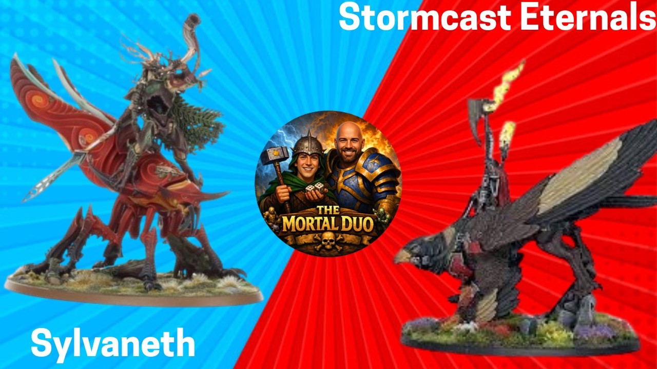 REUPLOAD. Sylvaneth vs Stormcast Eternals | Warhammer Age of Sigmar Competitive Battle Report.