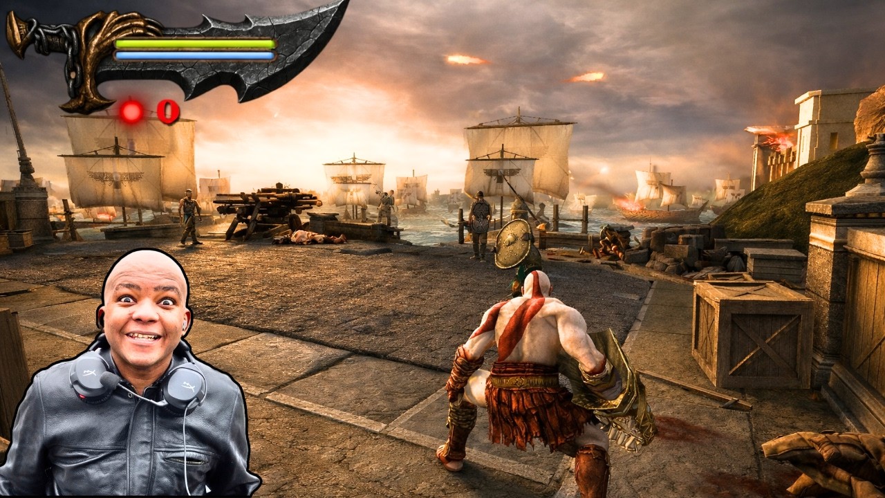A ASCENSÃO DO CARECA - GOD OF WAR: CHAINS OLYMPUS [HARD] [PS3]