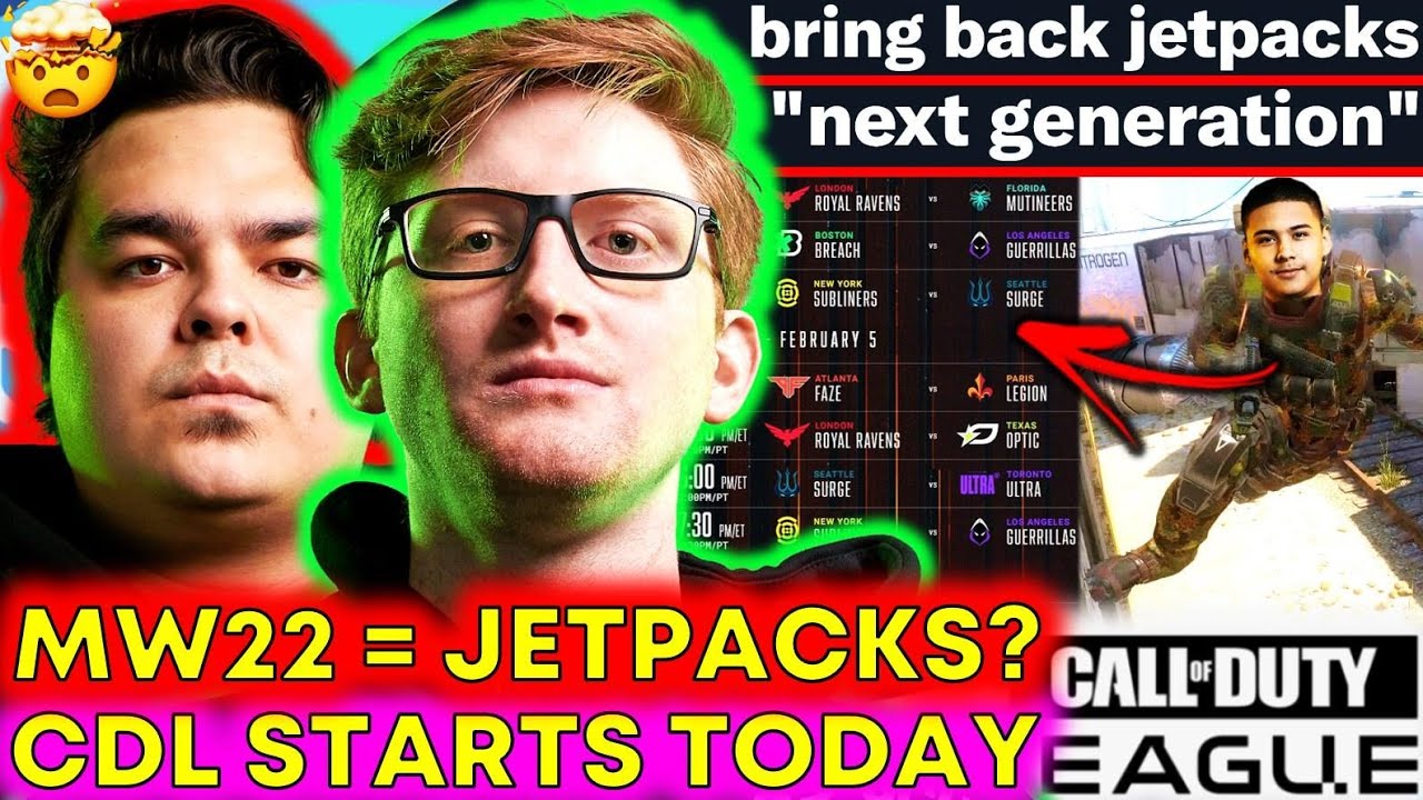 Scump DEMANDS Jetpacks Back, Dashy AGREES!! 🔥 CDL Matches Return!