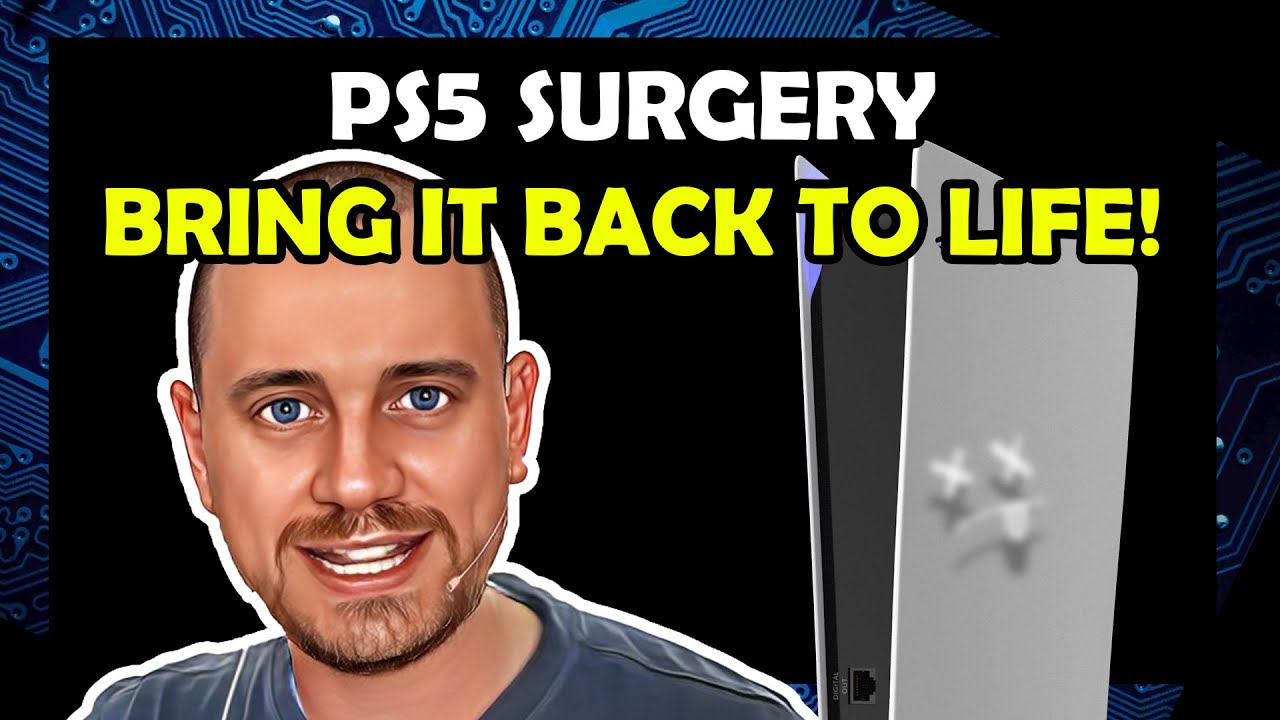 SAVING A COMPLETELY DEAD PS5!
