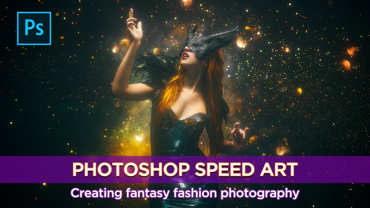 Photoshop Speed Art: Fantasy Fashion Photography