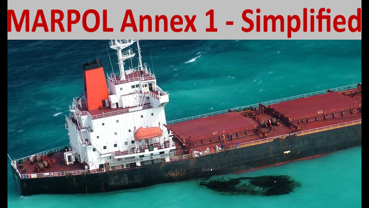 MARPOL Annex 1 - Simplified