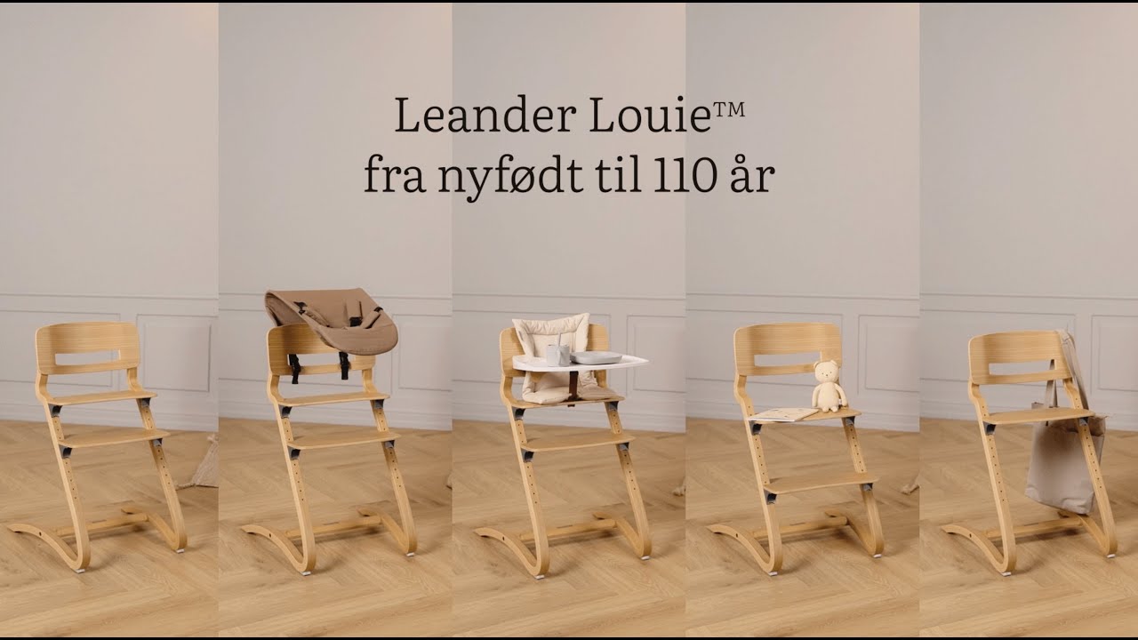 Samlevejledning til Leander Louie™ højstol (DK)