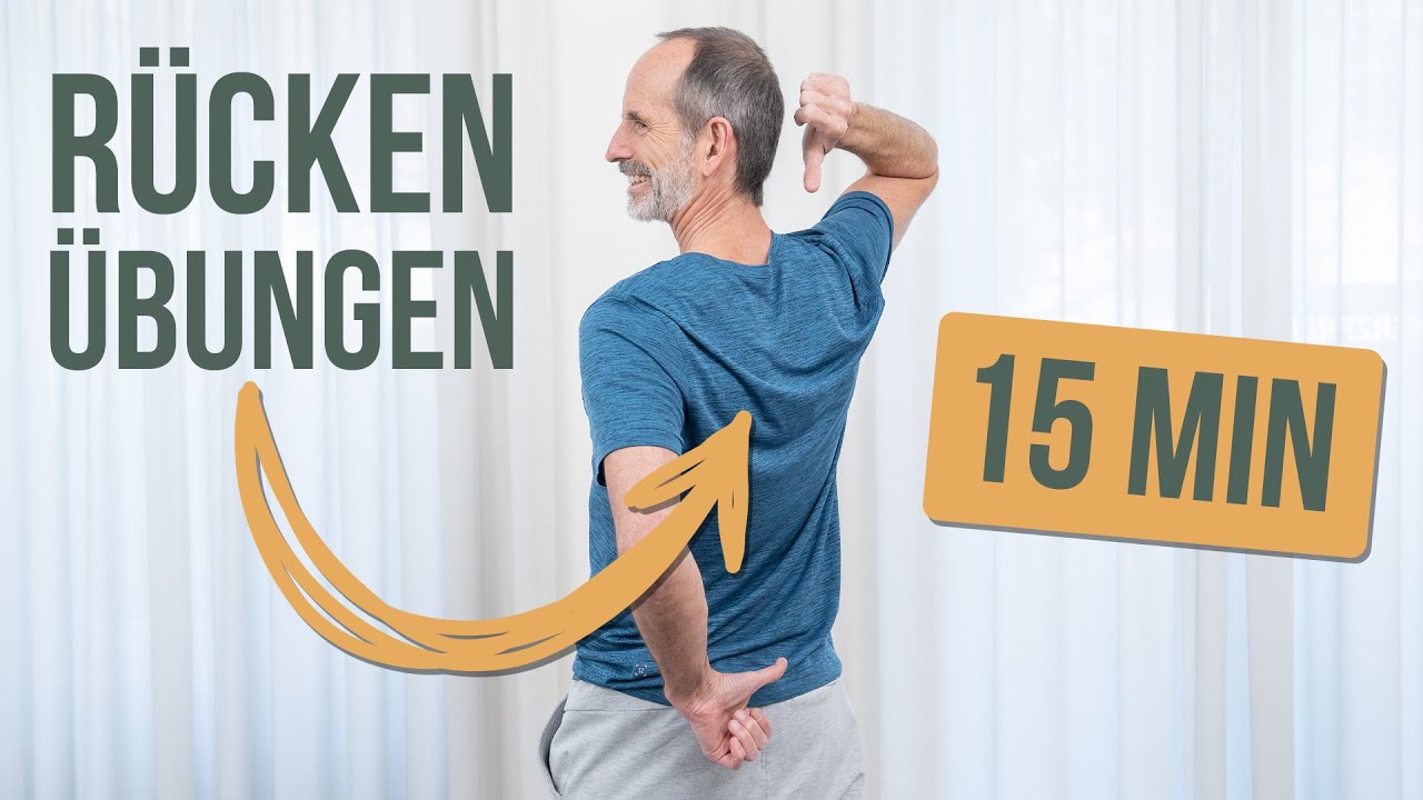 15 Minuten Rücken Übungen | YOGA Alternative für den Rücken | Gesundheitsübungen