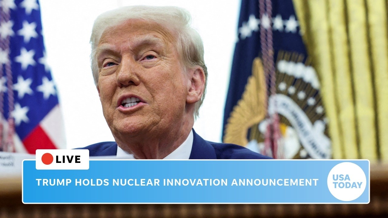 Live: Donald Trump to make nuclear innovation announcement following US-Saudi Arabia nuclear deal