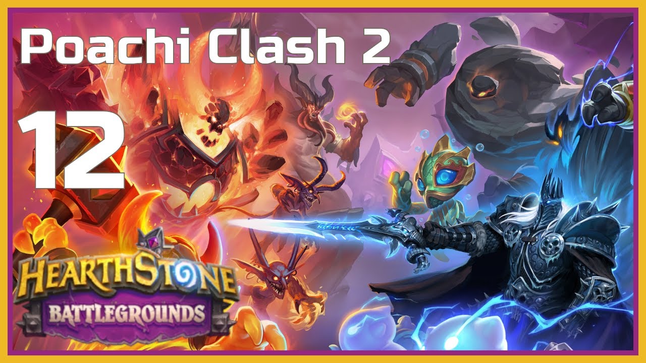 Poachi Clash 2 | Hearthstone Battlegrounds - Héros : Capitaine Eudora | épisode 12