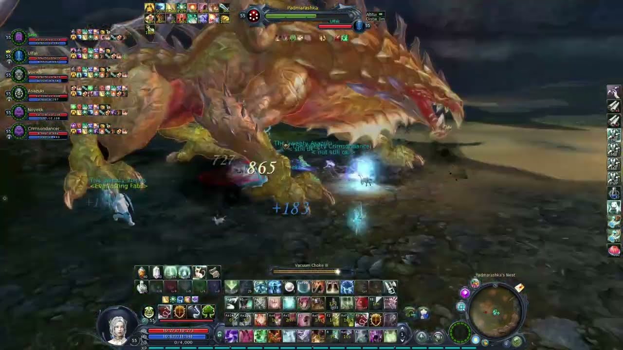 AION Classic NA - Padmarashka 3min Kill