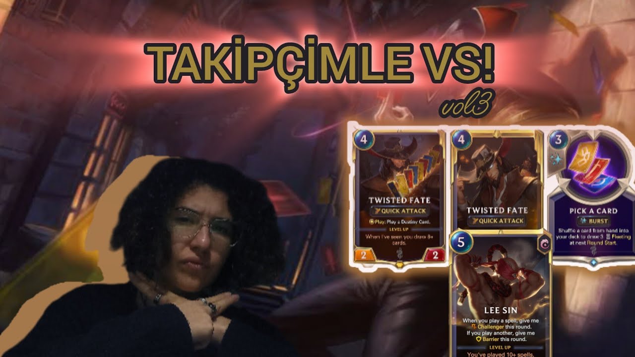 [LoR] TÜRKÇE LOR | TAKİPÇİM İLE VS vol3! | EFSANE DESTELER! #lor #lortr