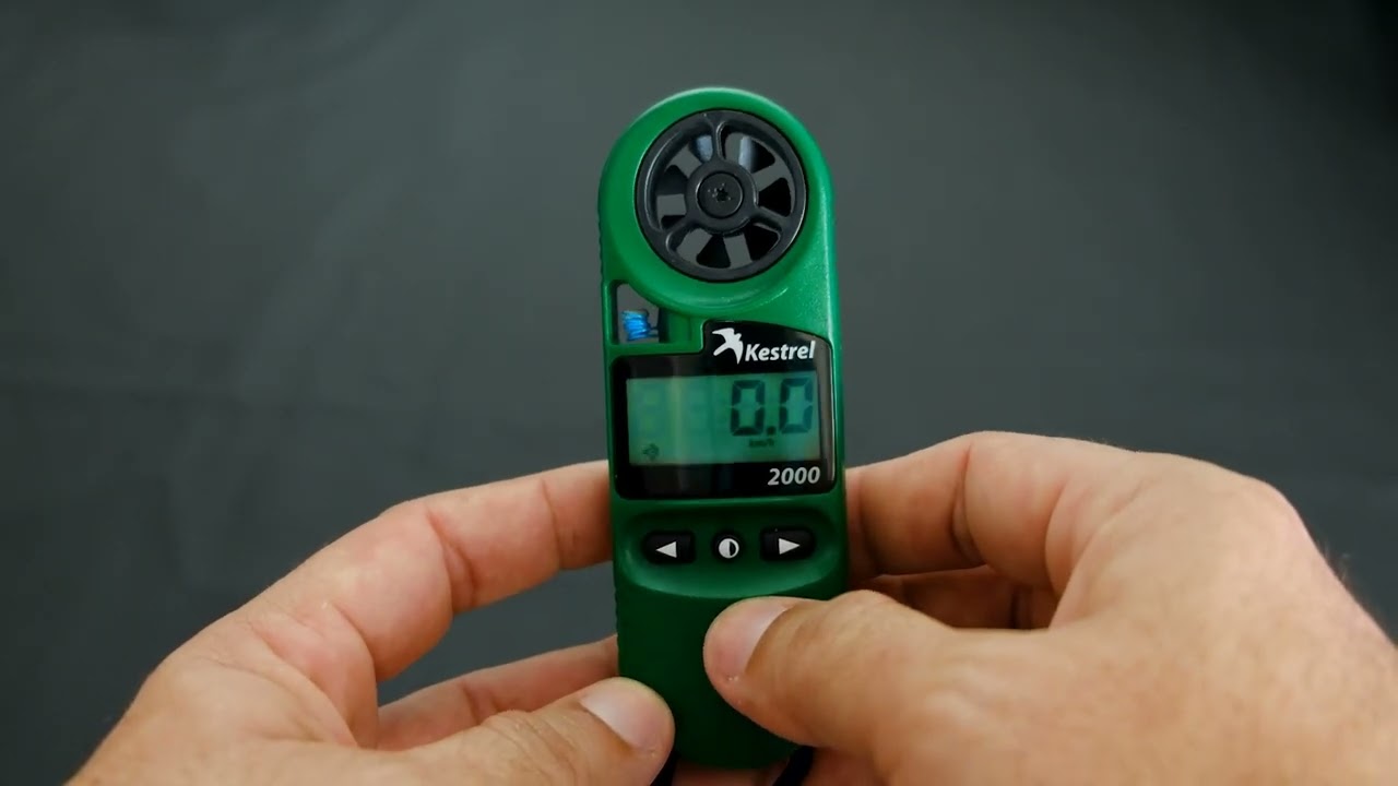 Discover the Kestrel 2000 - Your Pocket Wind and Temperature Meter