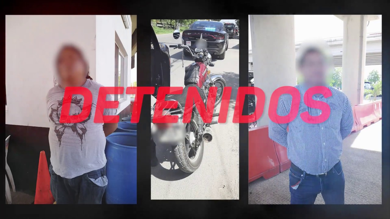 Roban en negocios de Mérida y la policía los detiene