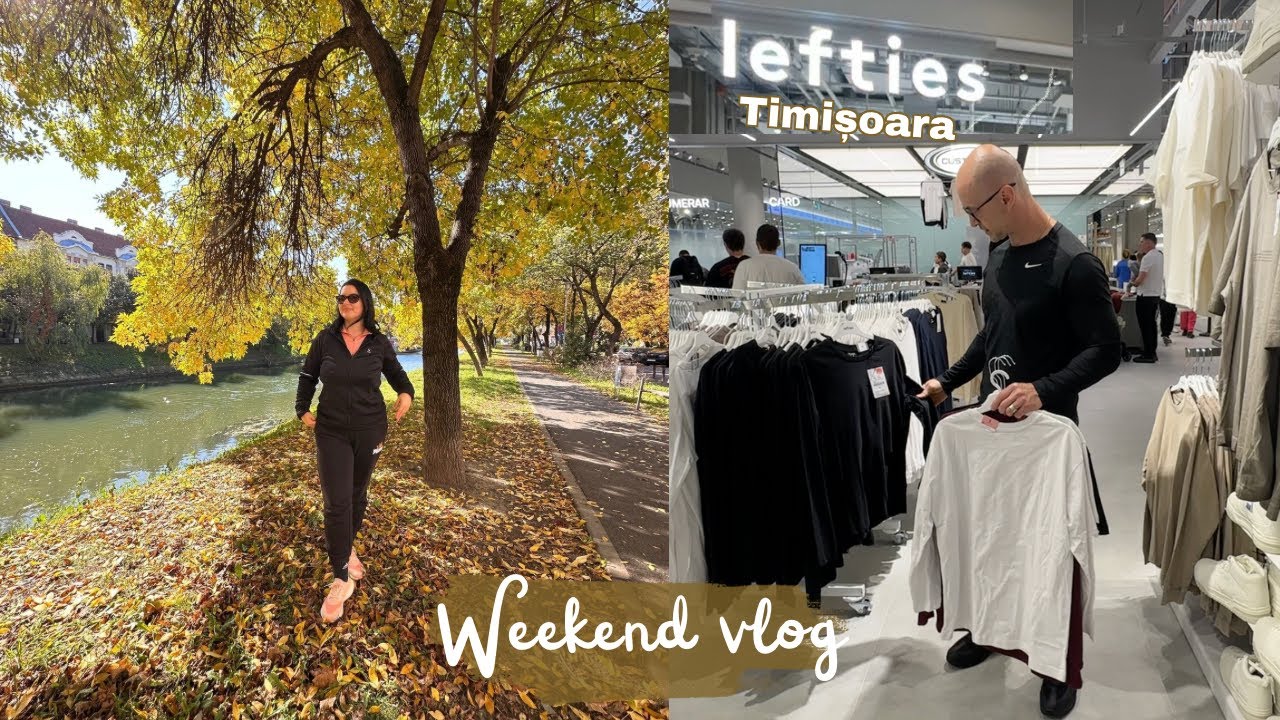 Weekend vlog/S-a deschis un nou magazin in Timisoara/Plimbare cu bicicleta