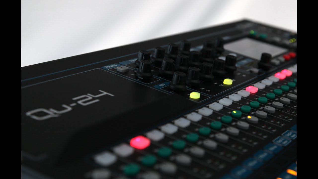 Allen & Heath Qu-24 Qu16 Qu32 обзор на русском 2 чать (FX,DCA,GRP)