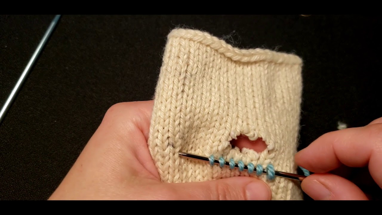 Repairing Your Knitting the Easy Way