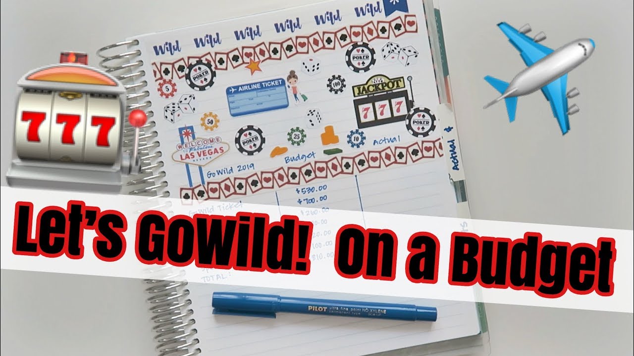 GoWild Budget 2019 | #ECDeluxeMonthlyPlanner