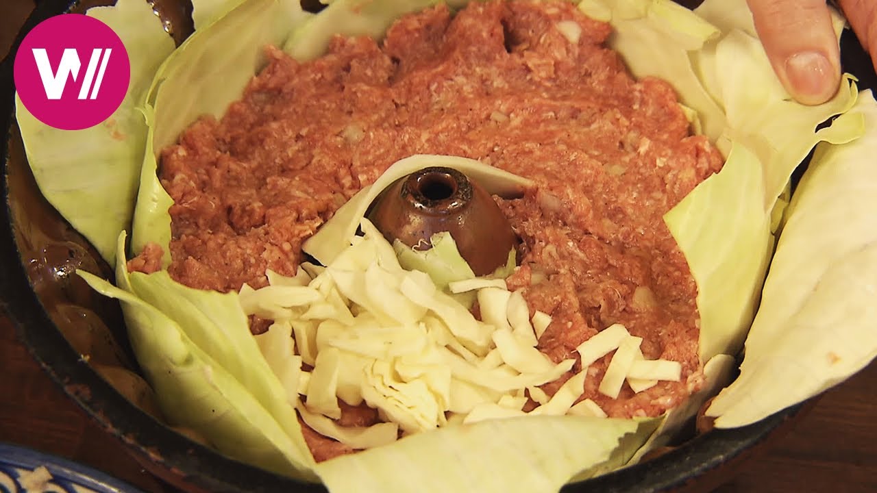 Kohlpudding - leckere traditionelle deutsche Küche