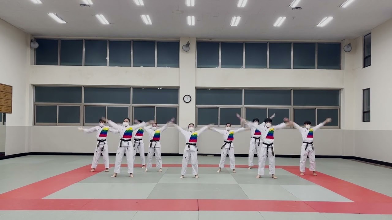 2021년 문화체육부장관기 태권체조 1위