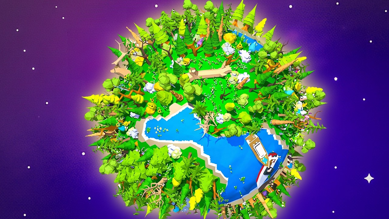 I clicked the planet into existence