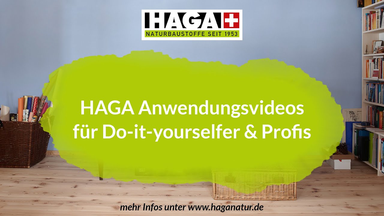 HAGA Anwendungsvideos f&uuml;r Do-it-yourselfer und Profis I Video&uuml;bersicht