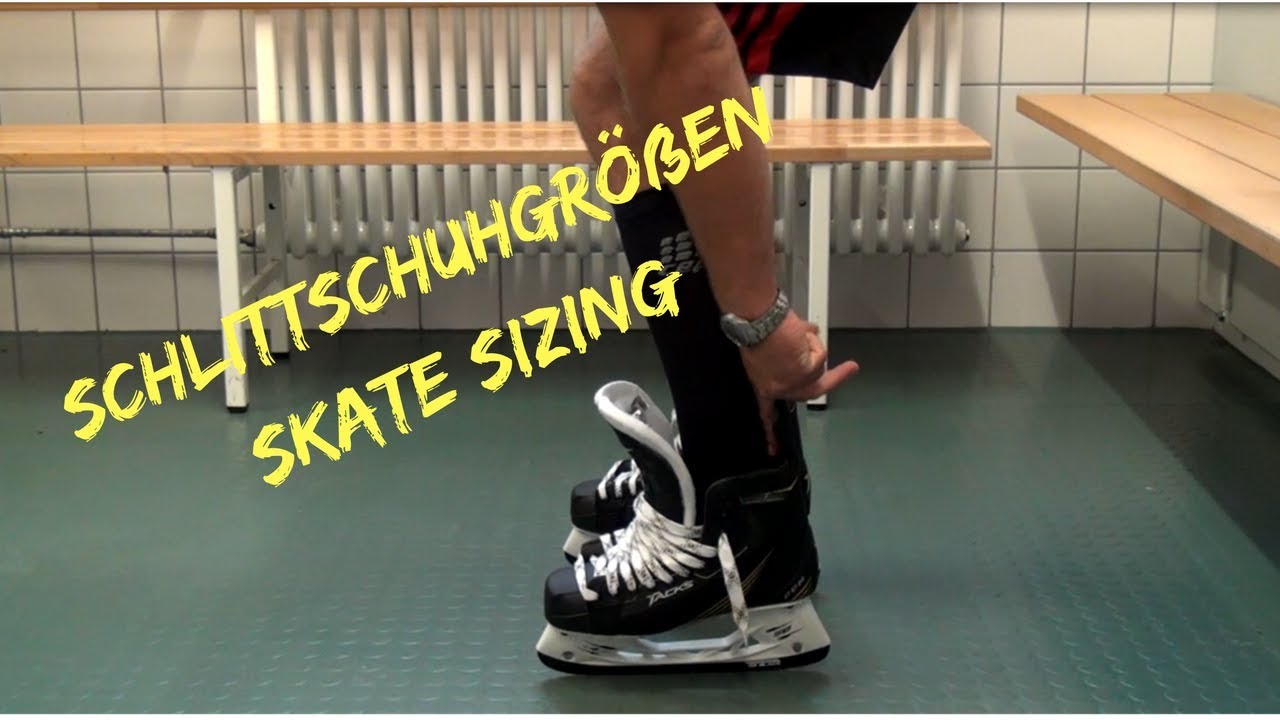 Ausrüstungscheck: die richtige Schlittschuhgröße/ the proper skate size