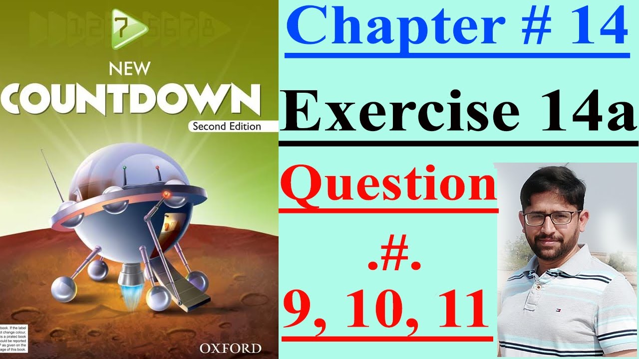 Math of Class 7 || Oxford countdown Maths online || Chapter14, Exercise. 14a || Q.09, Q.10 and Q. 11