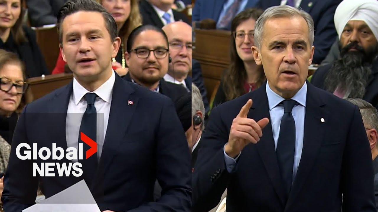Poilievre calls out Carney for 