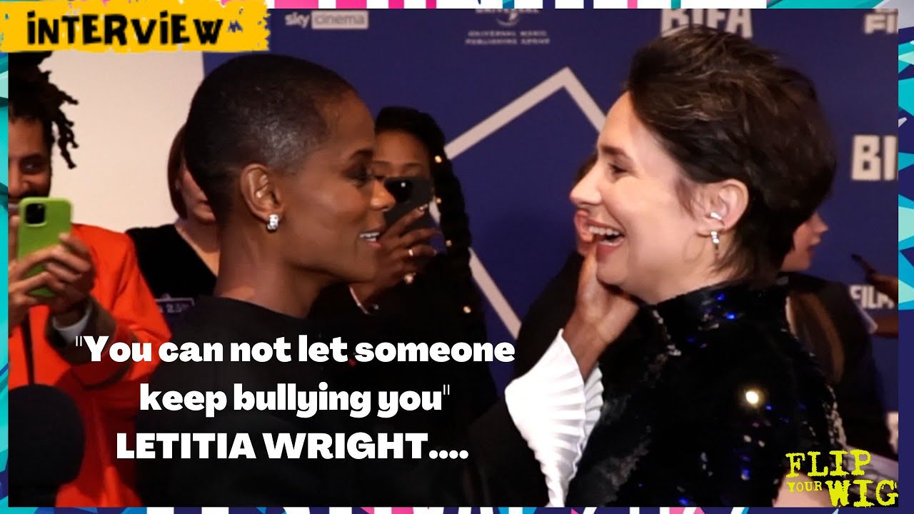 LETITIA WRIGHT CELEBRATING A HUGE YEAR IN HER CAREER!