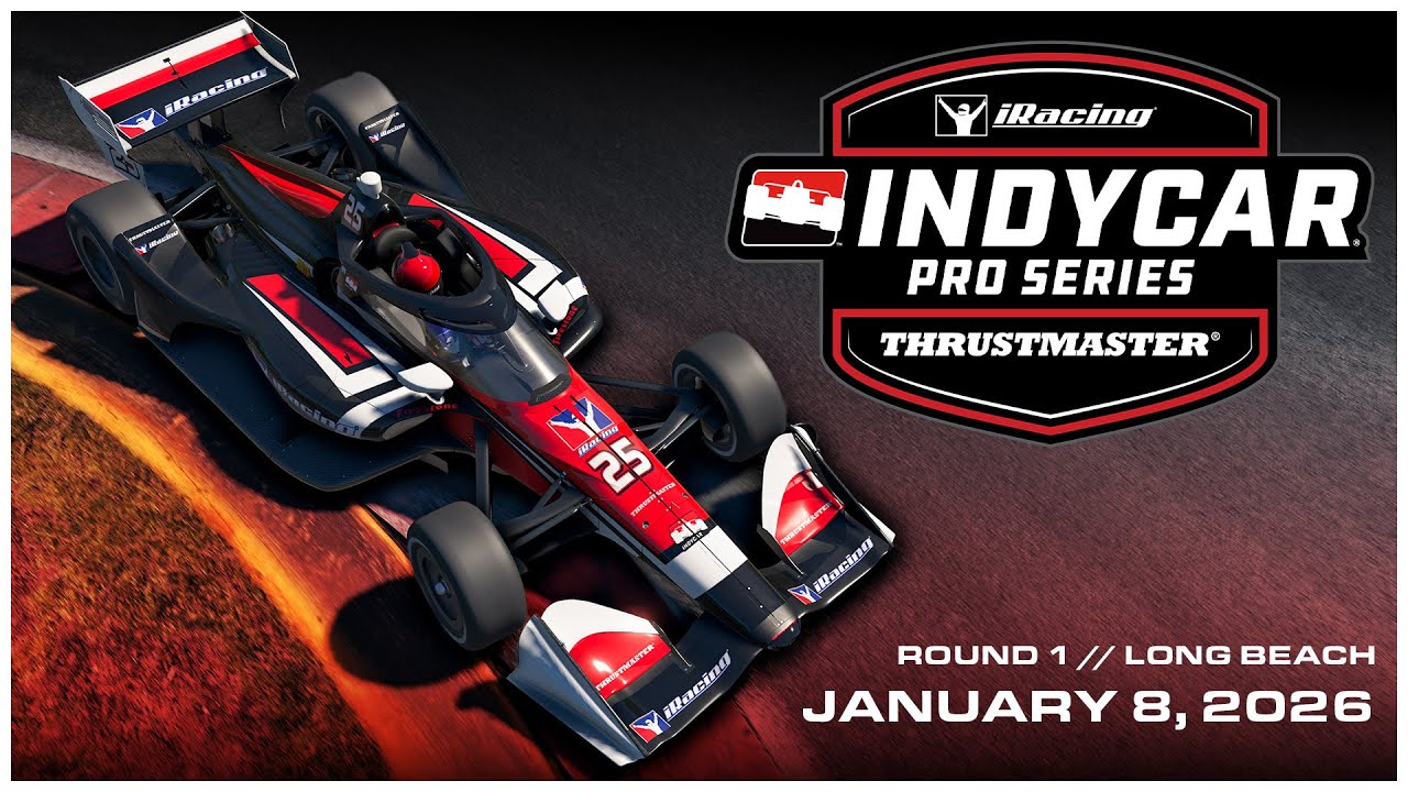 🔴 LIVE: 2026 INDYCAR Thrustmaster iRacing Pro Series | Round 1 at Long Beach