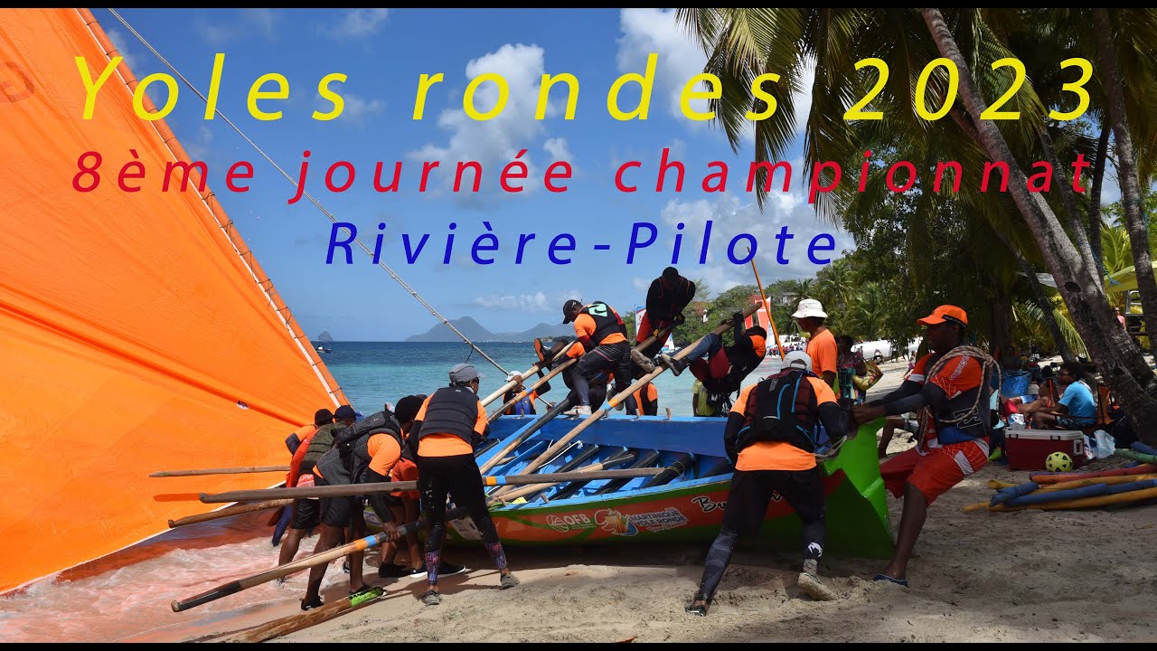 Yoles 2023, Rivi&egrave;re-Pilote (1) championnat 8&egrave;me.