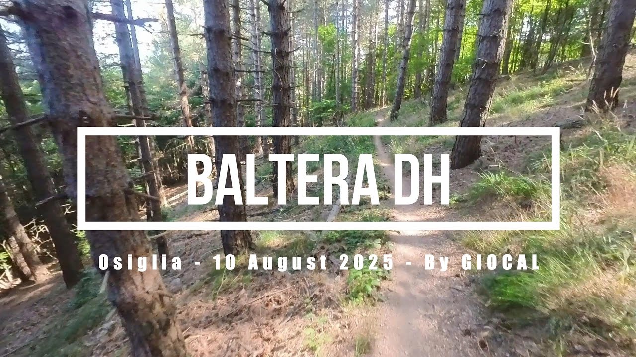 Osiglia eMTBing - Trail Baltera DH (Aka Link)