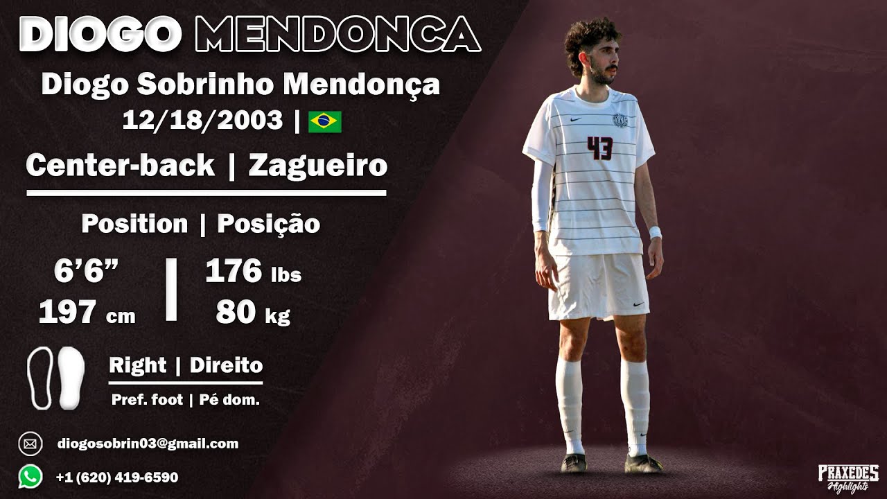 Diogo Mendonça ► Center-back ► Highlights 2025-26