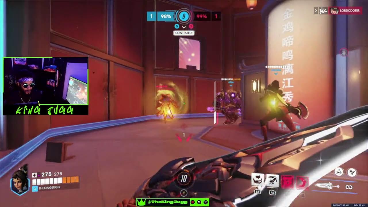 👑KIng POV: Overwatch Training Arc👑Switch To Kick Only In March! 12.5K on !YT👑