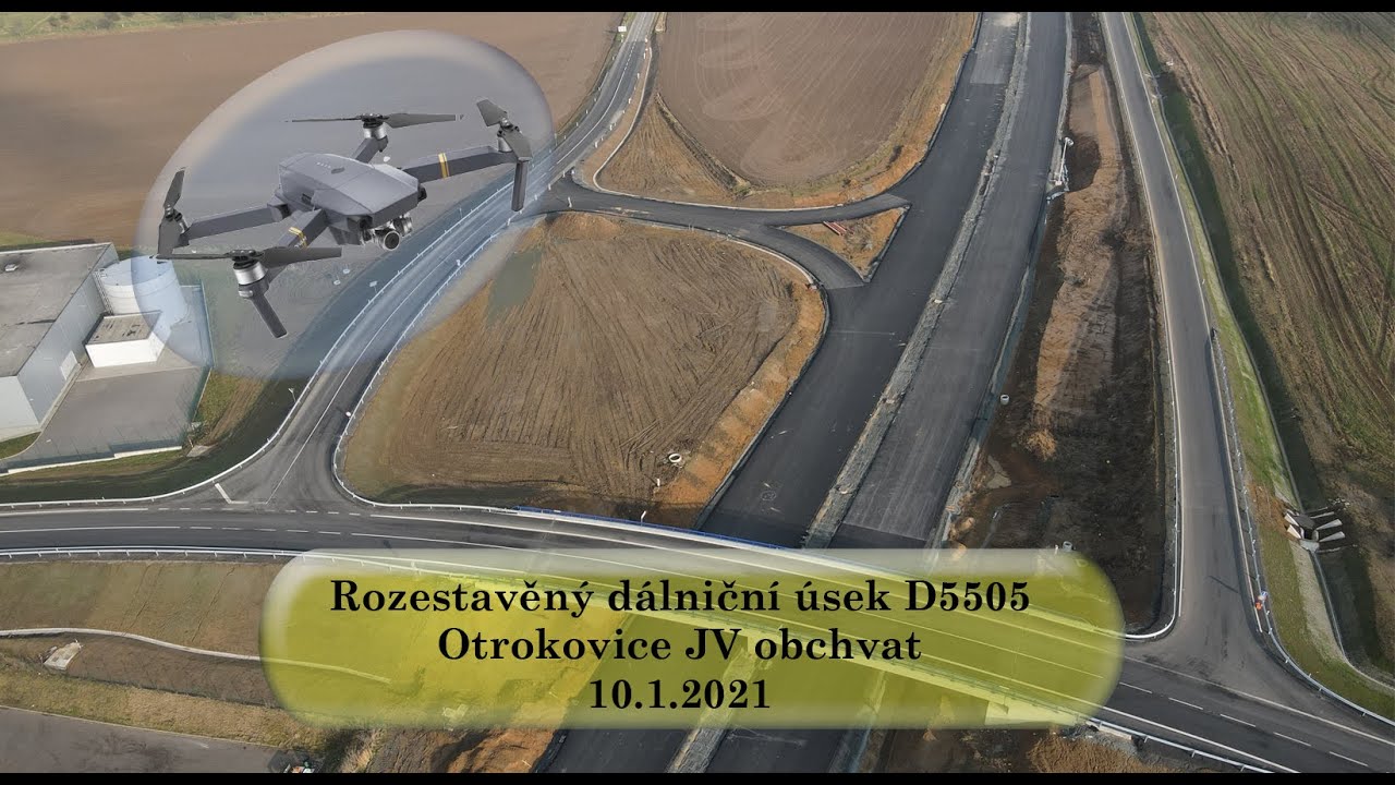 Rozestavěná dálnice 10.1.2021