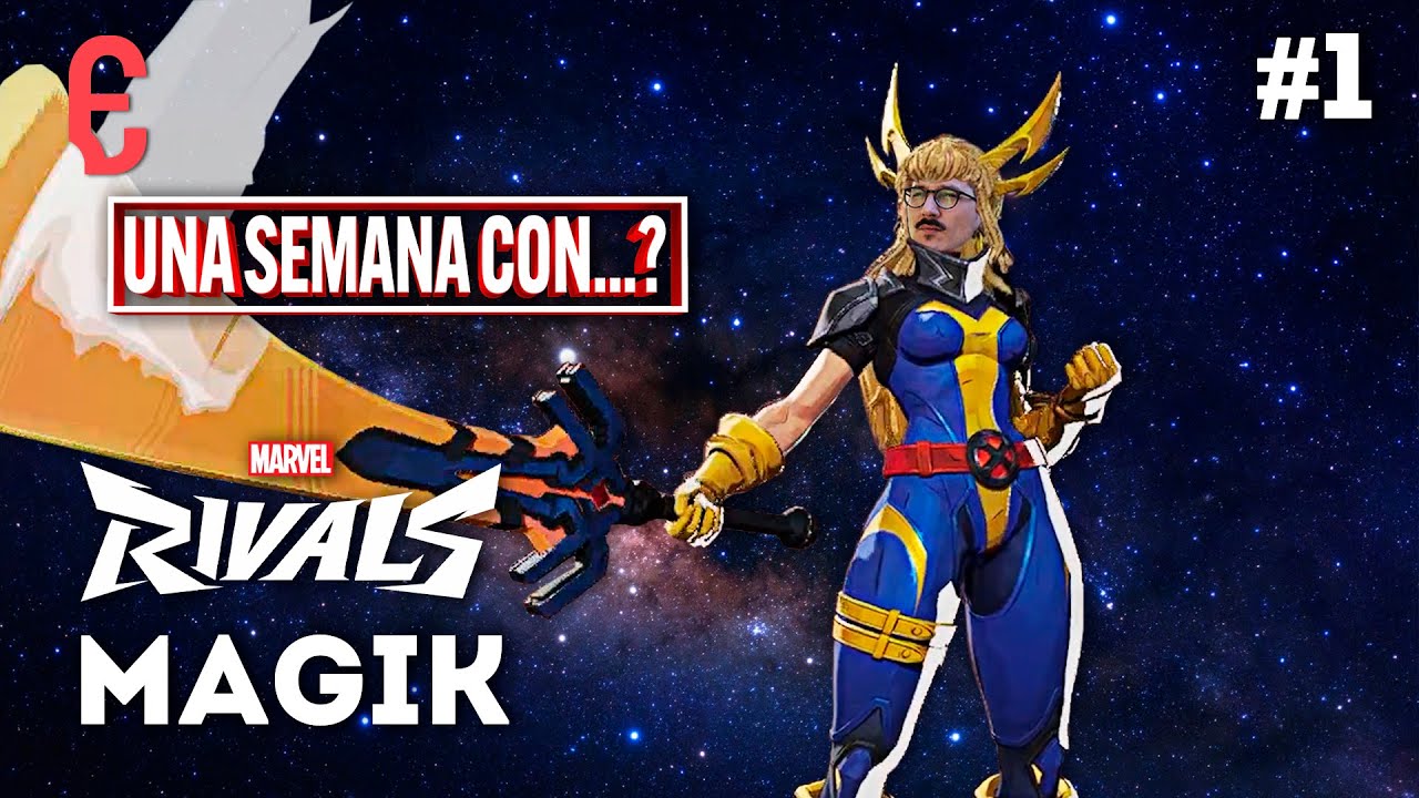 UNA SEMANA CON... ❓ Magik 🗡️ #1 🦸🏻‍♂️ | MARVEL RIVALS EFIGIE 