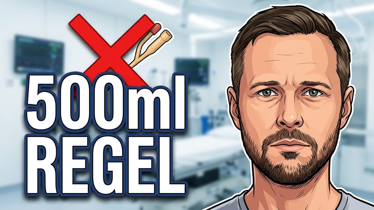 Nicht mehr als 500ml Urin auf einmal ablassen? (Zuschauerfrage)