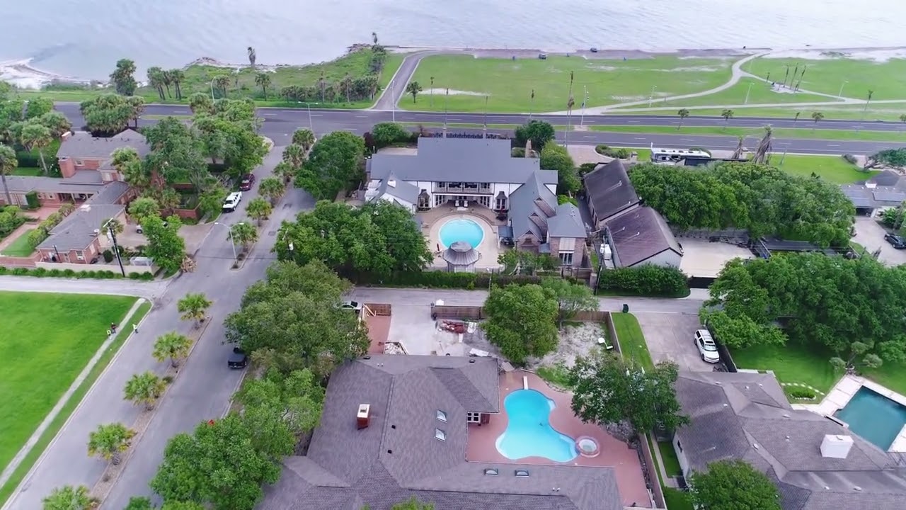 Ocean Dr.    Corpus Christi Texas    Real Estate Drone Video