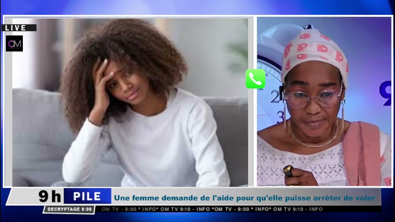 OM TV : #9hp / Une femme demande de l'aide pour qu'elle puisse arrêter de volerde route