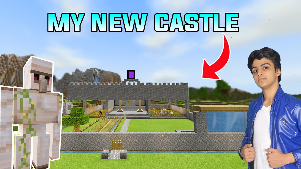 I MADE MY CASTLE | MINECRAFT TELUGU DOST GAMEPLAY #8