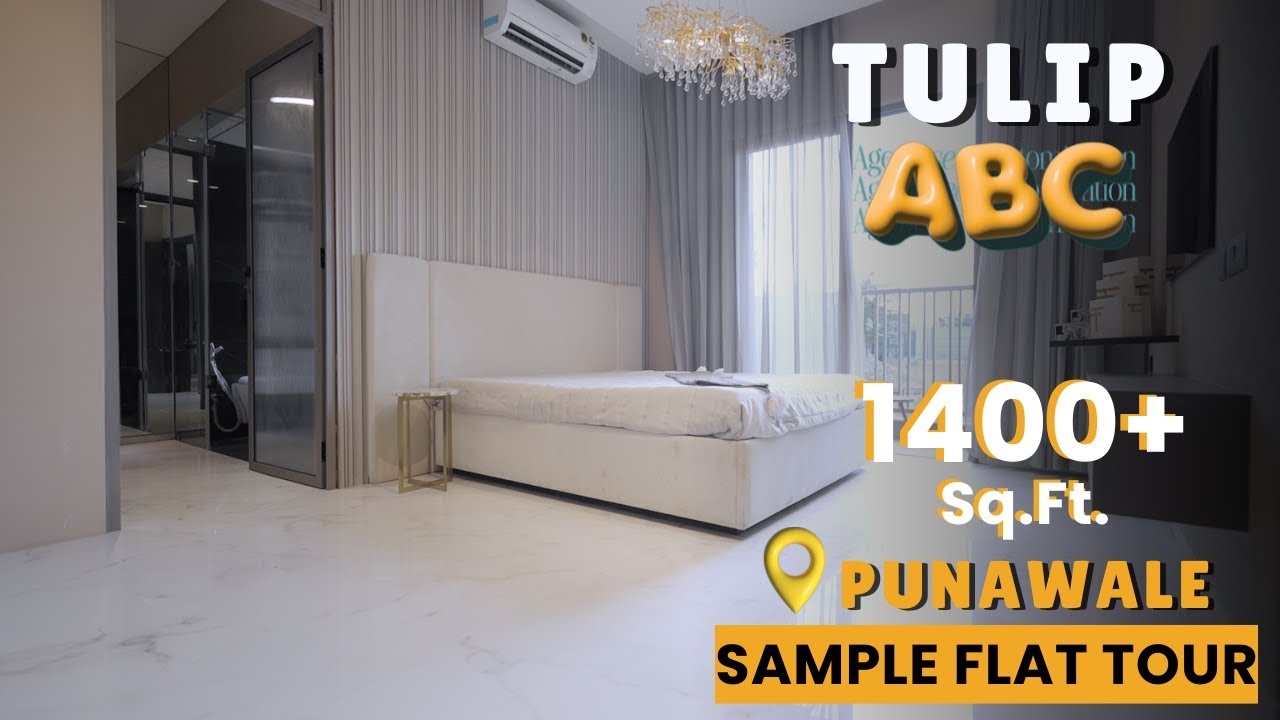 4 BHK Walkthrough  Pune’s Smartest Project | Tulip Codename ABC, Punawale  I Call 8411 888 115