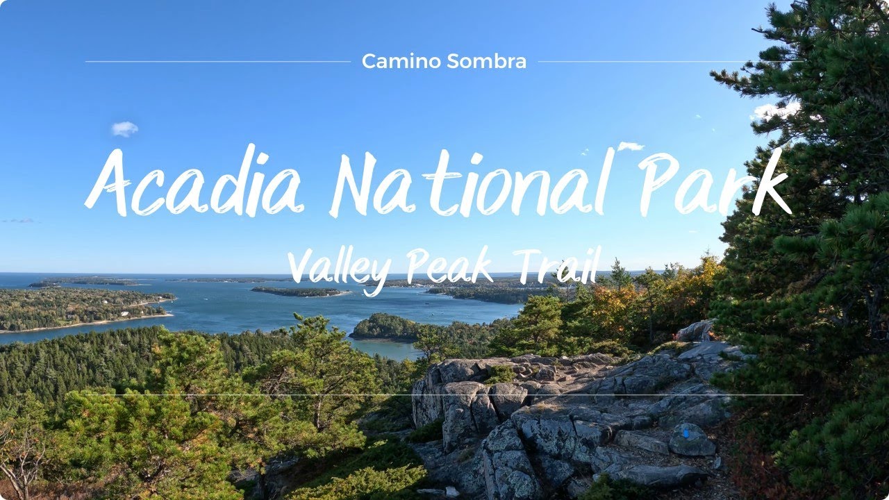 Acadia National Park in Maine - Valley Peak Trail [4K]