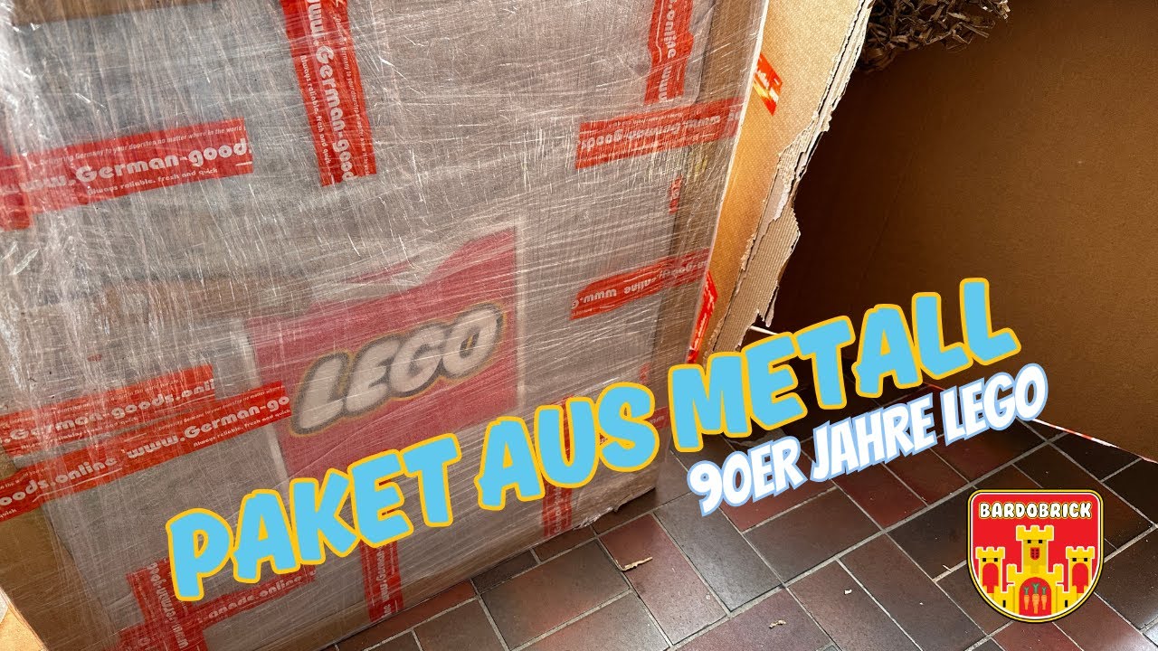 #62 LEGO Verpackung aus Metall