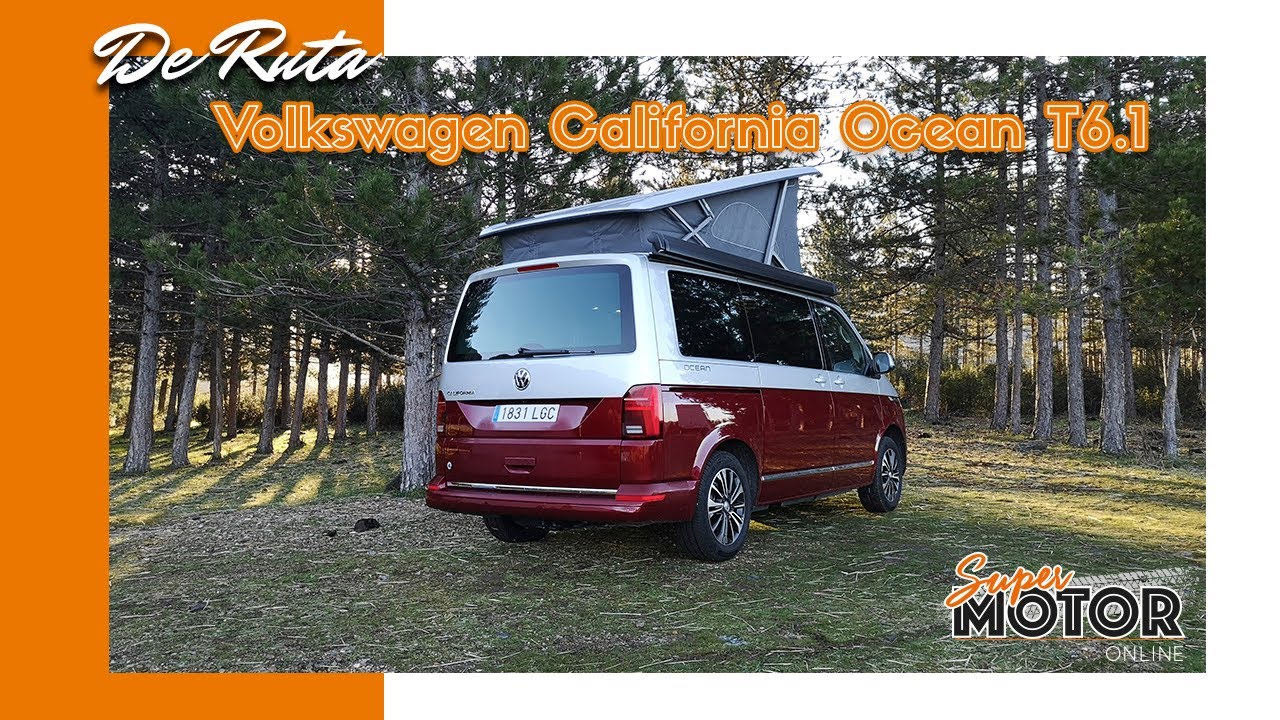 De ruta con la Volkswagen California Ocean T6.1 2021 / Review / SuperMotor.Online / T6 - E10