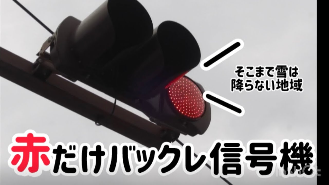 【信号機】#64 赤だけバックレ信号機