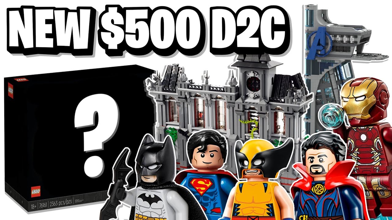 NEW $500 LEGO Super Heroes 2022 Set Coming!!!