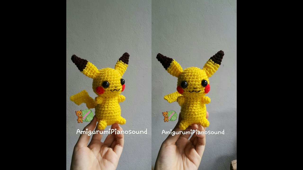 Pikachu Pokemon Crochet Tutorial