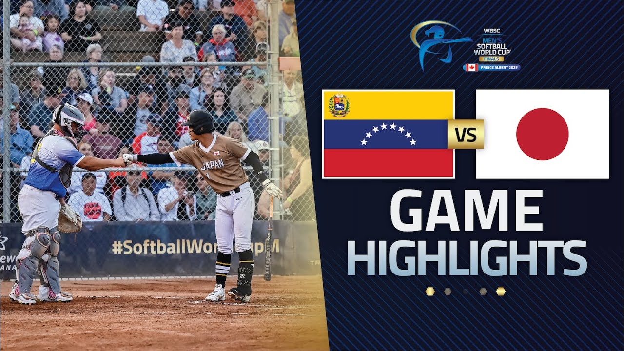 HIGHLIGHTS | 🇻🇪 Venezuela vs 🇯🇵 Japan | WBSC Men's Softball World Cup Finals 2025