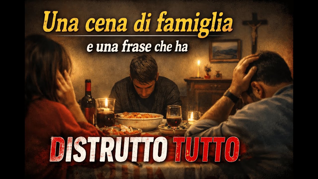 Una cena di famiglia e una frase che ha distrutto tutto